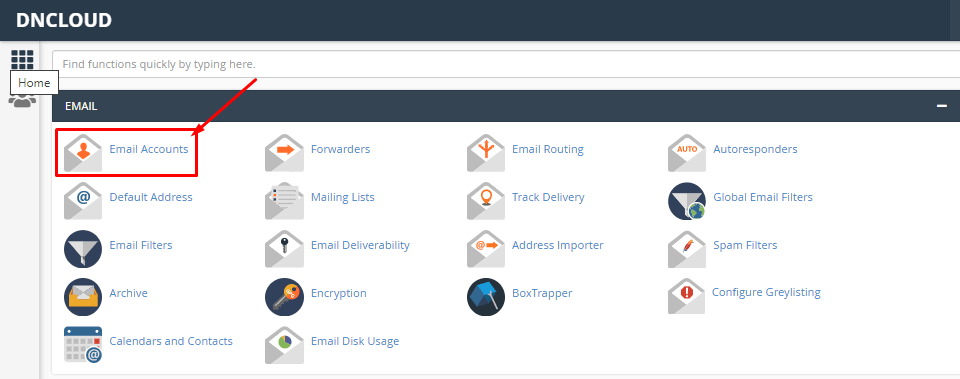 Hướng dẫn tạo email theo tên miền trên cPanel
