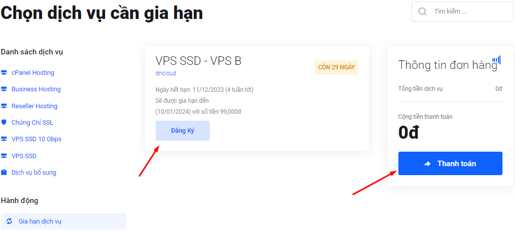 Hướng Dẫn Tạo Hóa Đơn Gia Hạn