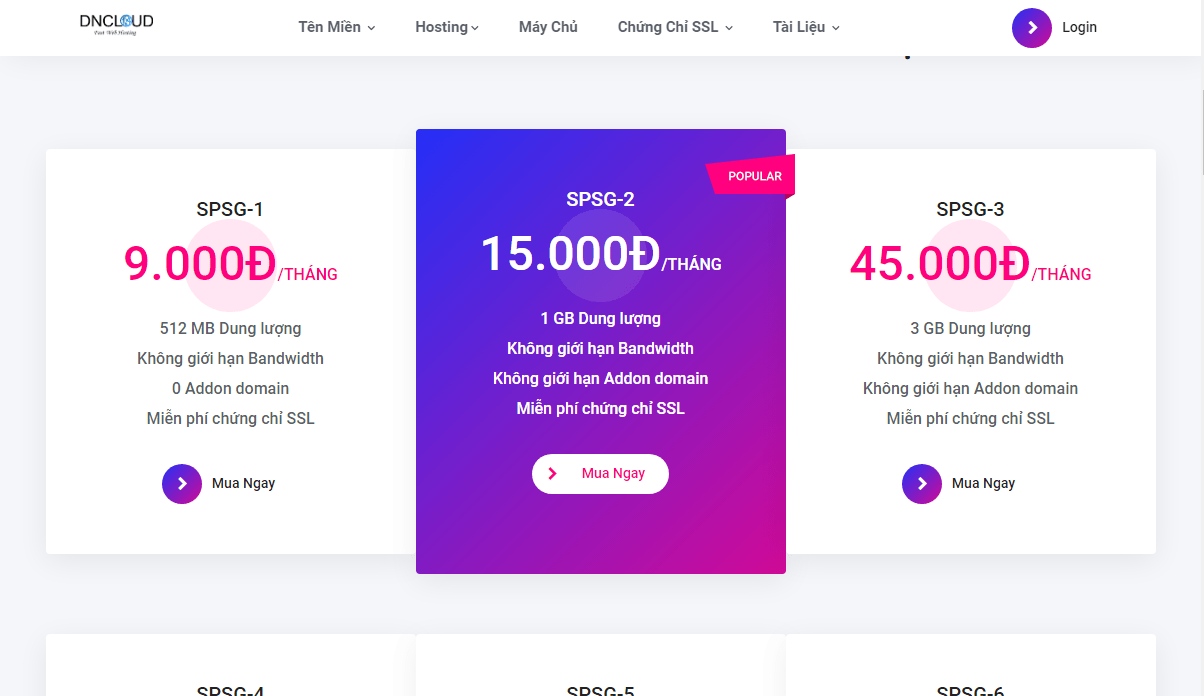 Hướng dẫn đăng ký Hosting