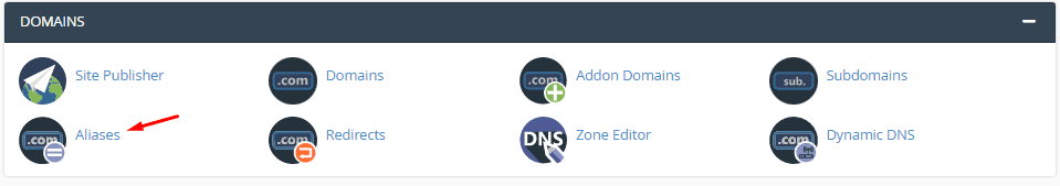 Hướng dẫn cấu hình Aliases trong cPanel