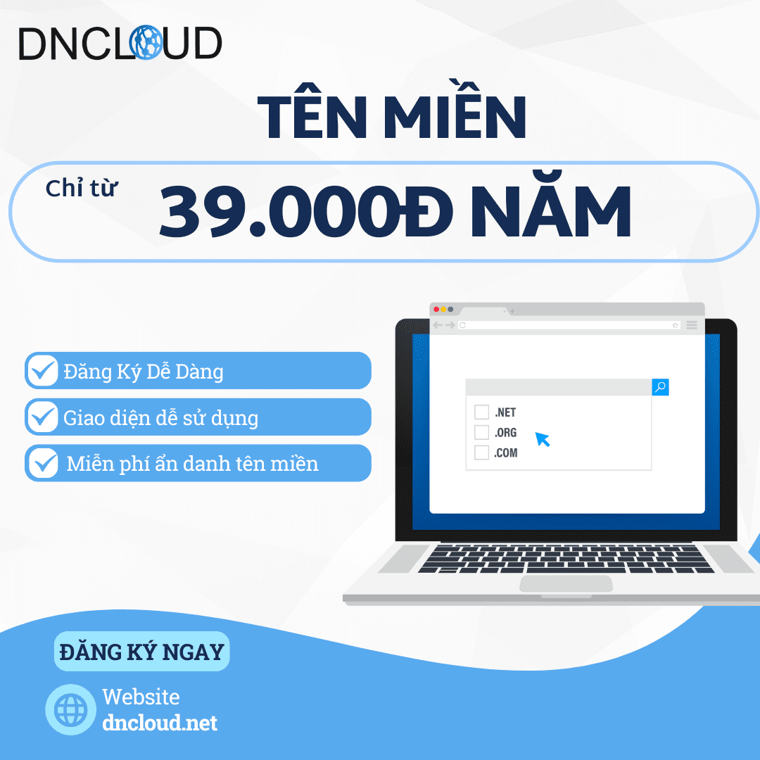 Tên miền giá rẻ tại DNCLOUD
