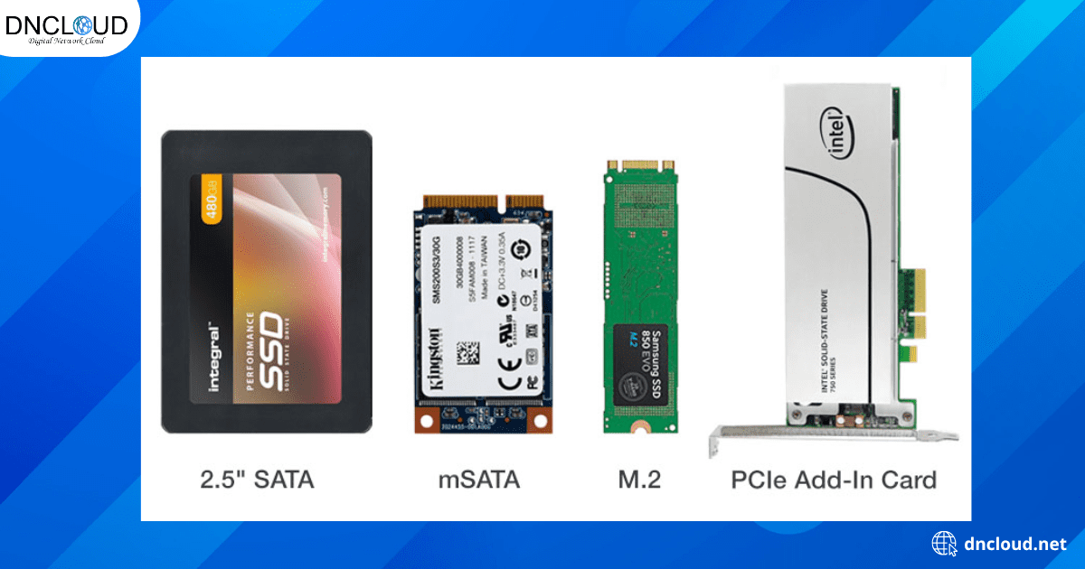 Những loại ổ cứng SSD phổ biến nhất hiện nay