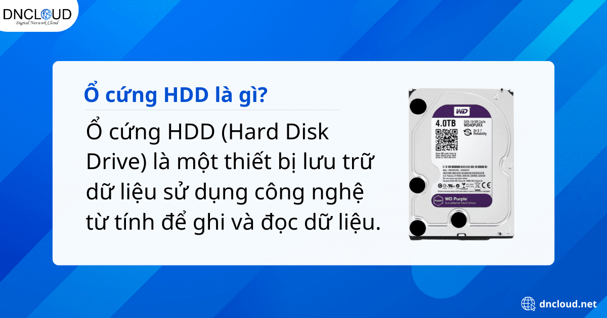 Ổ cứng HDD là gì?