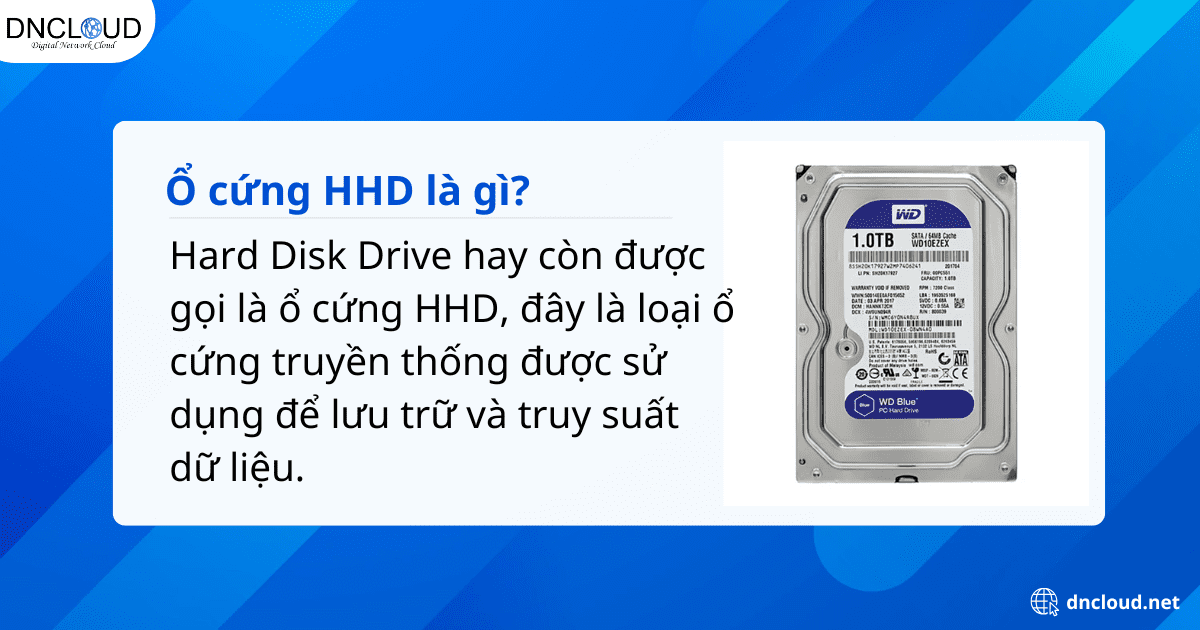 Ổ cứng HDD (Hard Disk Drive) là gì?