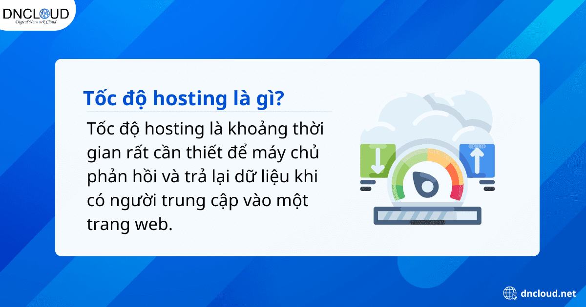 Tốc độ hosting là gì?