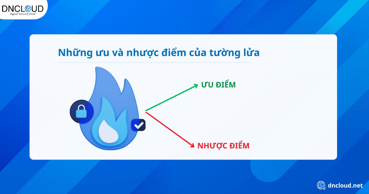 Ưu và nhược điểm của tường lửa